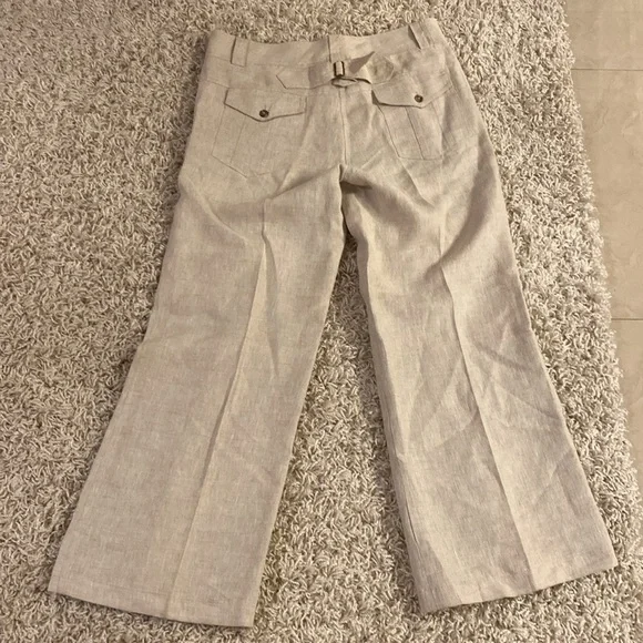 BEATRIZ CAMACHO linen wide legs size 10